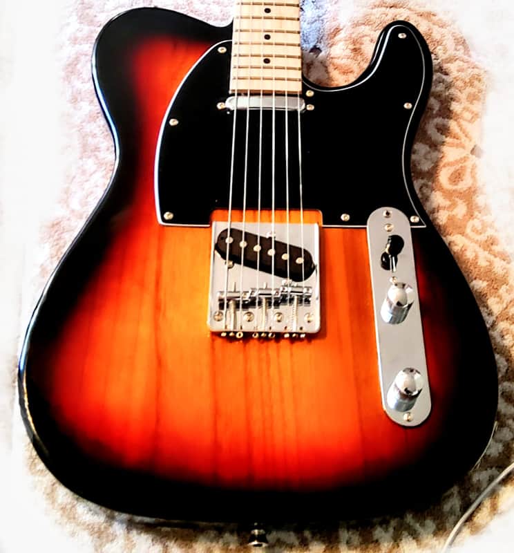 🎸+Amp! T Style Electric Guitar +Soft Case/Gig Bag, Strap, Cable!🎸 image 1