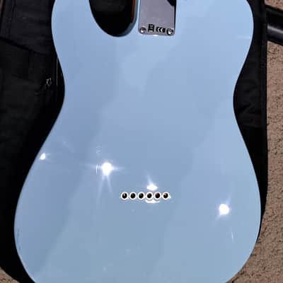 Fender Vintera '50s Telecaster with Maple Fretboard 2019 - 2023 - Sonic Blue image 2
