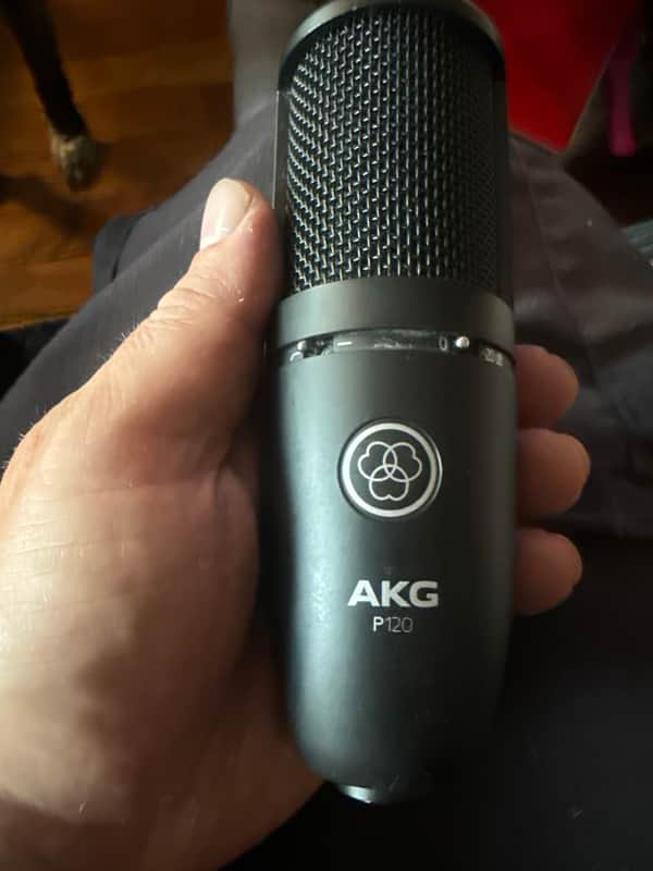 AKG P420 Perception 420 Multi-Pattern Large-Diapraghm Condenser Microphone 2010s - Black image 1