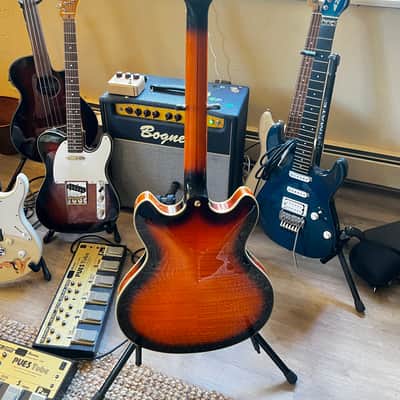 D'Angelico Excel EX-DC Semi-Hollow with Stop-Bar Tailpiece Vintage Sunburst image 9