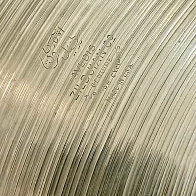 Zildjian 22" A. Zildjian '60s Stamp Ride Cymbal 1960s - Traditional image 3