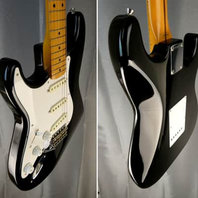 FENDER Stratocaster ST'57-Left Hand 1989 - Black - Japan Import image 6