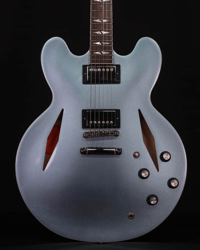 Epiphone Dave Grohl DG-335 (Incl. Hard Case), Pelham Blue image 1
