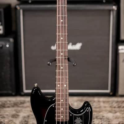 Fender American Professional Classic Mustang Bass - 3-Color Sunburst with Gig Bag image 4