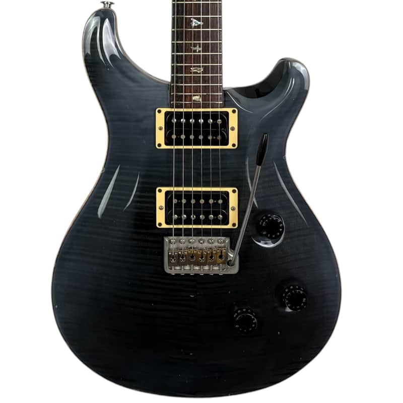 PRS Custom 24 10-Top 1997 - Flamed Maple Grey Black image 1