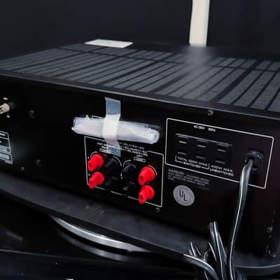 Kenwood Basic M2A Stereo Power Amplifier 220 Watts/Channel; Tested image 4