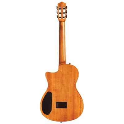 Cordoba Fusion Stage Cutaway Electric Nylon String Guitar - Edge Burst - B-Stock image 8