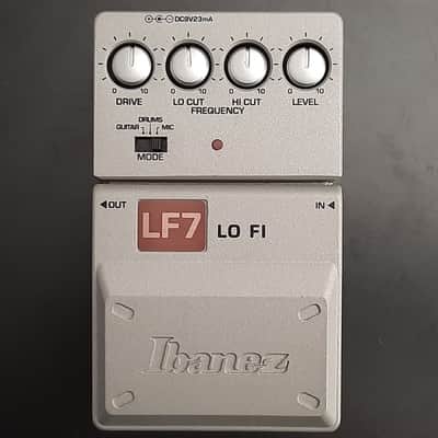 1990s-Early 2000s - Ibanez LF7 Lo Fi Series 7 ToneLok Tone-Lok 2000s 2000s - Grey - Grey image 1