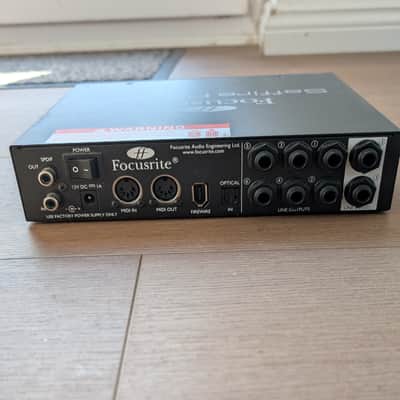 Focusrite Saffire Pro 24 Firewire/Thunderbolt Audio Interface 2000s - Black image 2