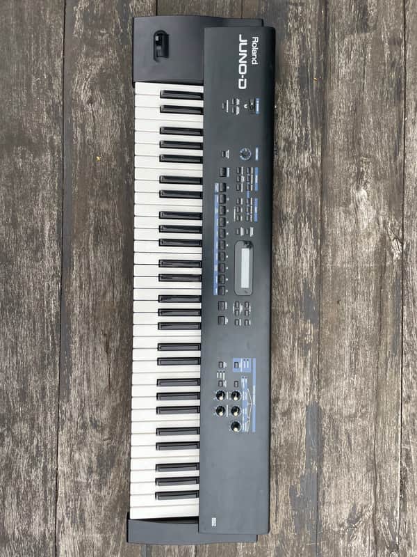 Roland Juno D 61-Key Synthesizer 2004 - 2007 - Black image 1