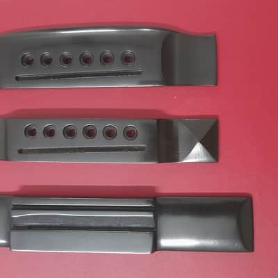 Types of Bridges for Guitar Ebony wood- Acoustic,Pyramid,Classical etc image 4