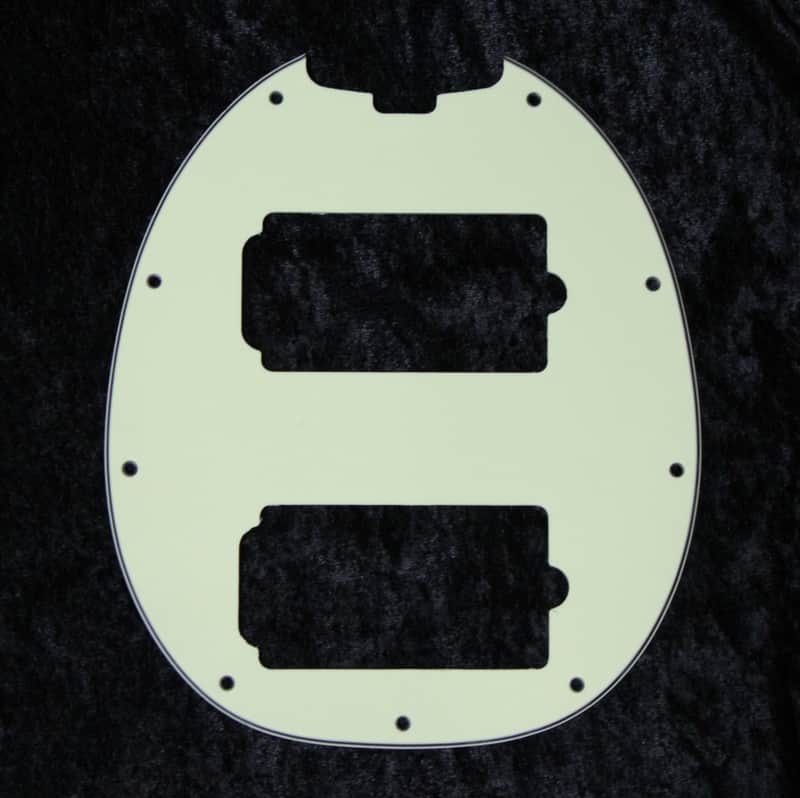 Music Man Stingray 4HH Pickguard.  3 ply Mint image 1