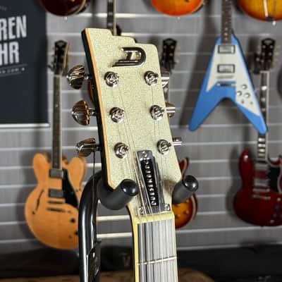 Duesenberg Alliance Dave Baksh Paloma White Sparkle - incl. Case - NEW image 7