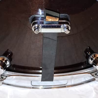 MARTIAL PERCUSSION "TALL BOY" UTILITY PROTOTYPE SNARE DRUM (IVS MODEL) 14X6.5" - WALNUT LACQUER -FREE SHIP TO CUSA! image 4