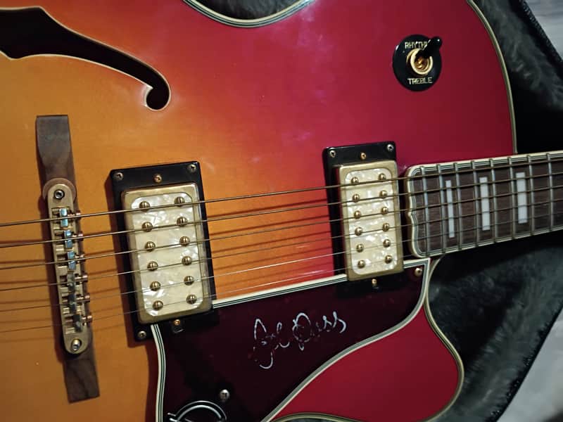 Epiphone Joe Pass Signature Emperor II 2001 Heritage Cherry