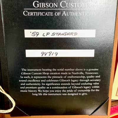Gibson Les Paul Standard Reissue 1959 Historic Custom Shop 2014 Washed Cherry image 22