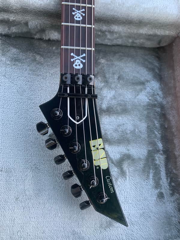 ESP KH2 Kirk Hammett MM270 Zorlac 1990 Black | Reverb