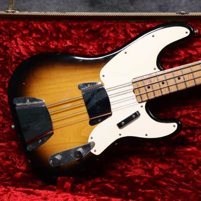 Early 1957 Fender Precision Bass - 2-Tone Sunburst image 1