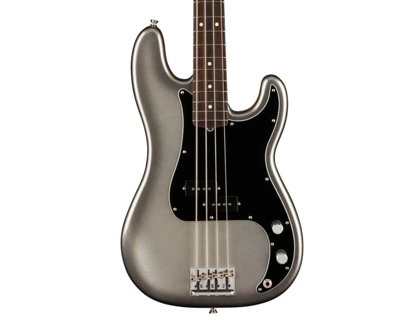 Fender American Professional II Precision Bass - Mercury w/ Rosewood FB image 1
