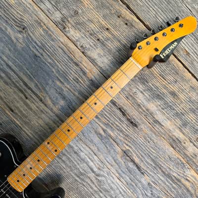 Friedman Vintage T Aged Guitar - Black (Medium/Heavy Aging) image 5
