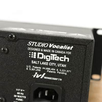DigiTech Studio Vocalist Vocal Harmony Processor CG011UZ image 5