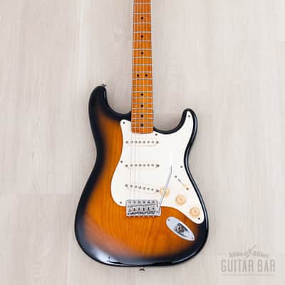1997 Fender American Vintage '57 Stratocaster Sunburst w/ Hangtags, Tweed Case image 2
