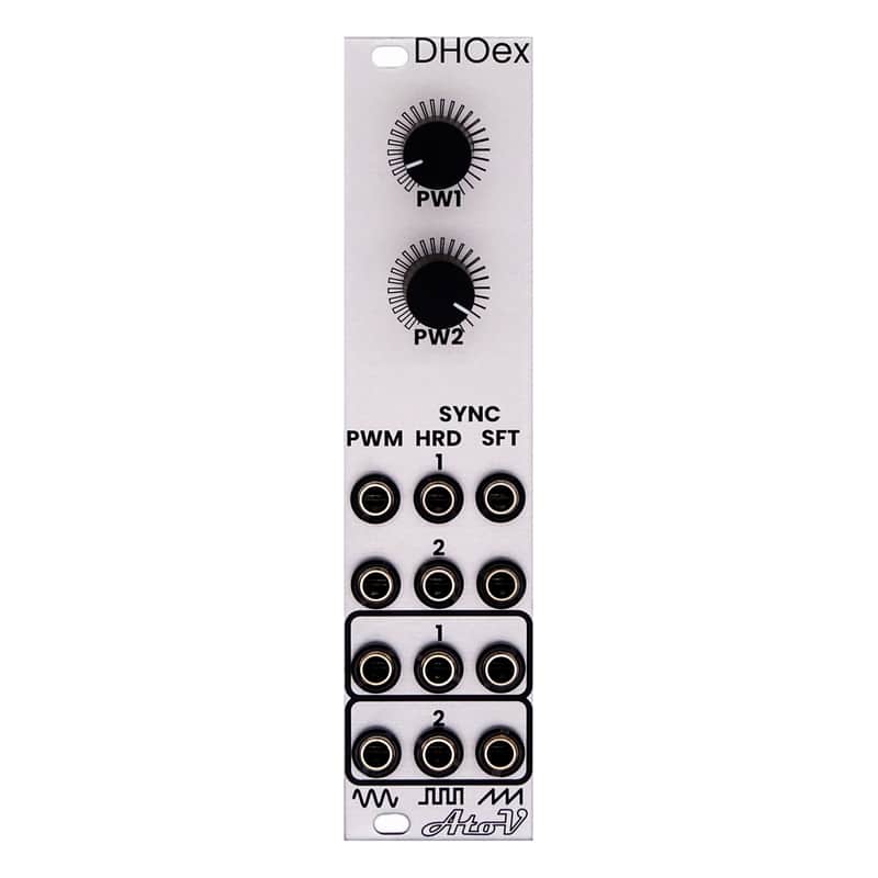AtoV Project Dual Harmonic Oscillator (DHO) Eurorack Oscillator Module (Silver) image 1