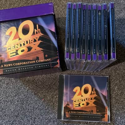 SFX LIBRARIES: 20th Century Fox / Hanna Barbera / and more (22 CDs