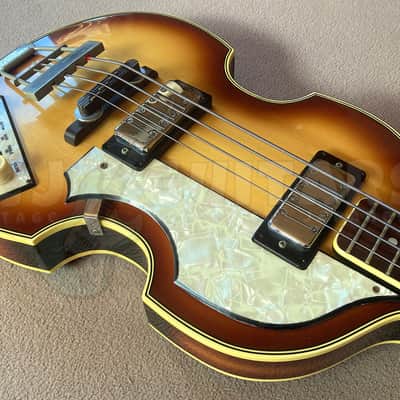 GRECO VB-450 1976 - w/HSC - VINTAGE JAPAN VIOLIN BASS image 1