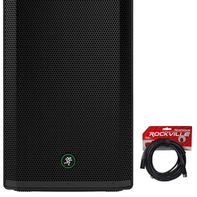 Mackie Thrash215 15" 1300W Powered Active DJ PA Speaker + XLR Cable Thrash 215 image 1