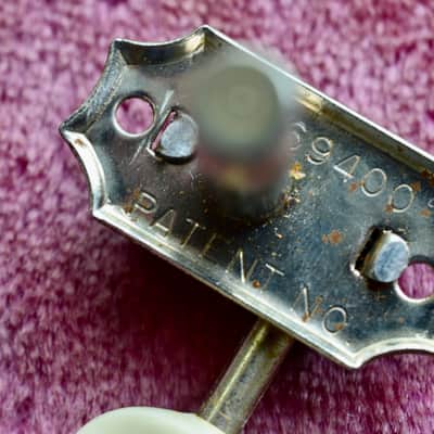 Vintage 1959 Gibson Kluson Deluxe Tuner Single Line - Treble Side G-B-E ES-330 J-45 image 5