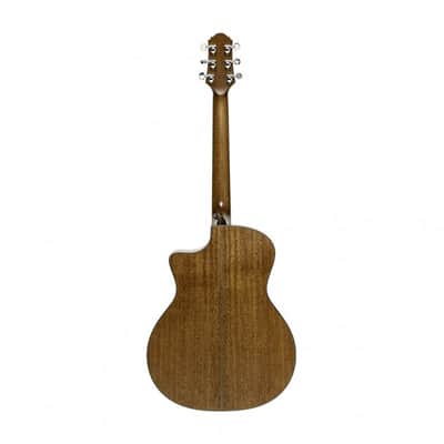Crafter WF G-MAHO CE Anniversary MAHO Series Grand Auditorium Cutaway Solid Spruce Top Mahogany Neck 6-String Acoustic-Electric Guitar w/Gig Bag image 2