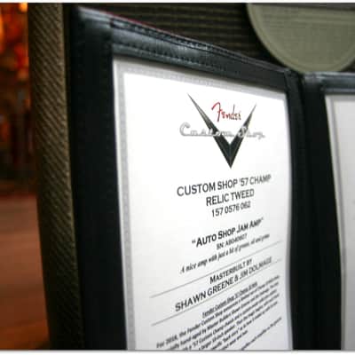 Fender "Custom Shop Master Built 1957 Champ 1x10 Relic Tweed "Auto Shop Jam" (Serial #AB040607) image 22