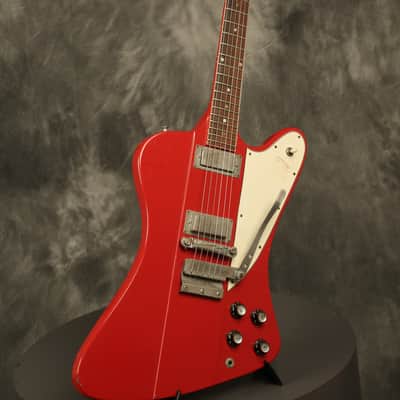 1965 Gibson reverse Firebird III w/non-reverse headstock original CARDINAL RED!! image 7