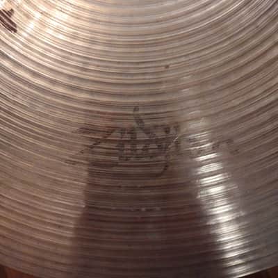 Zildjian combo 14" Z Dyno Beat/Avedis Rock (Pair) 1980's image 4