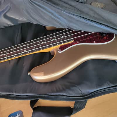 2025 Fender American Professional Classic Jazz Bass in Firemist Gold wDeluxe Bag image 20