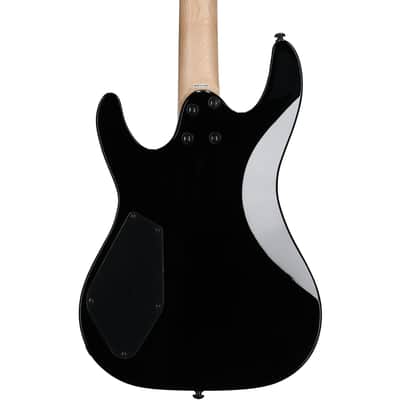 Kramer Striker Figured HSS Electric Guitar, Laurel Fingerboard, Transparent Black, Open Box (Very Good) image 7