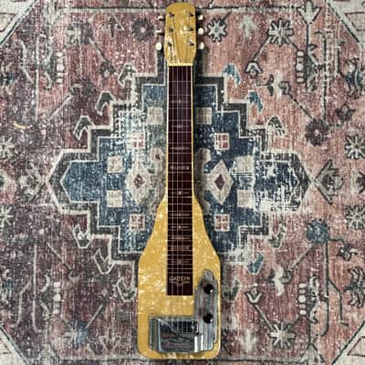 1950s Gretsch Electromatic Lap Steel Vintage Pearloid Electric Guitar W/ Original Case! image 5