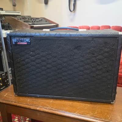 Polytone Mini-Brute V 2x10 Guitar Amplifier w Reverb And Distortion 1970s image 1