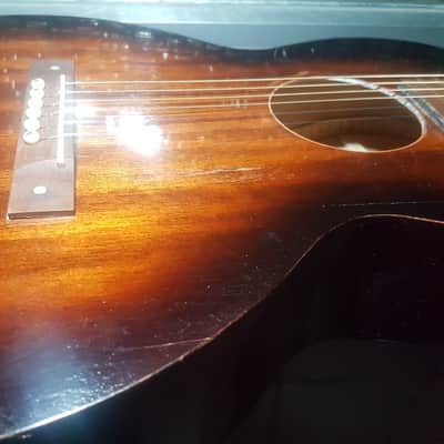 1950's REGAL USA PARLOR GUITAR image 9