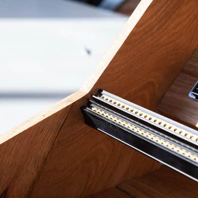 2 Many Synths 12U 160HP Solid Oak Eurorack Case, Powered image 3