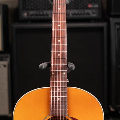 Epiphone J-45 Studio Acoustic/Electric Guitar - Natural with Gig Bag image 4