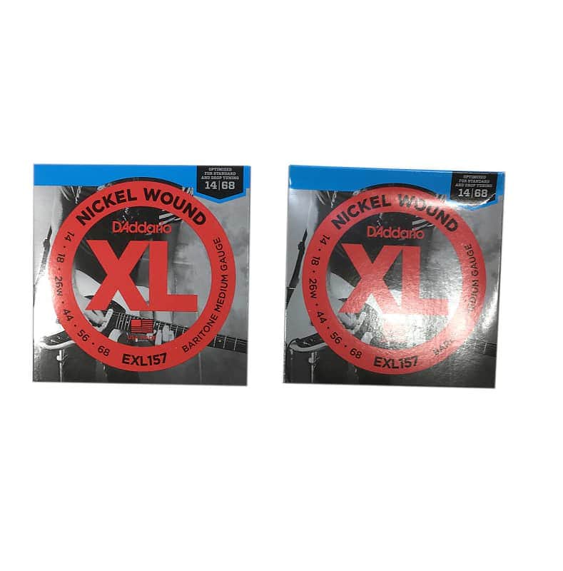 D'Addario EXL157 2-Pack Baritone Strings - Medium image 1