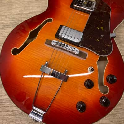 Ibanez AF75FM-AWB Artcore 2017 - 2019 - Aged Whiskey Burst image 2