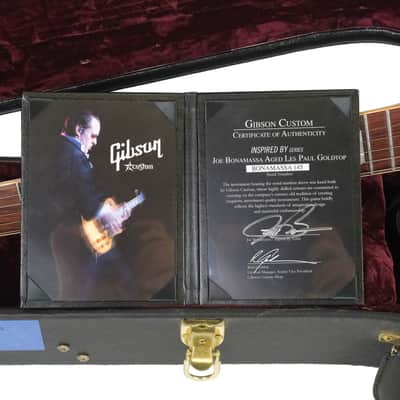 Gibson Joe Bonamassa Aged Les Paul Goldtop Owned by Josh Rand image 21