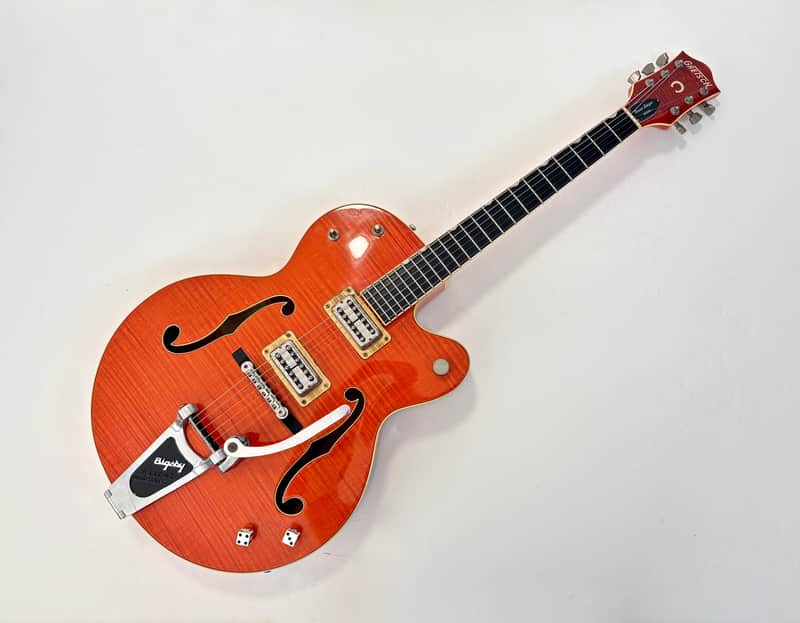 Gretsch G6120SSU Brian Setzer Nashville 1993 Orange image 1