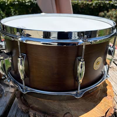 Gretsch Broadkaster 6.5x14 Snare Drum - Antique Maple Gloss image 3