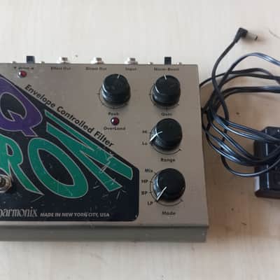 Electro-Harmonix Q-Tron Envelope Filter 1990s - Silver / Black / Teal image 8