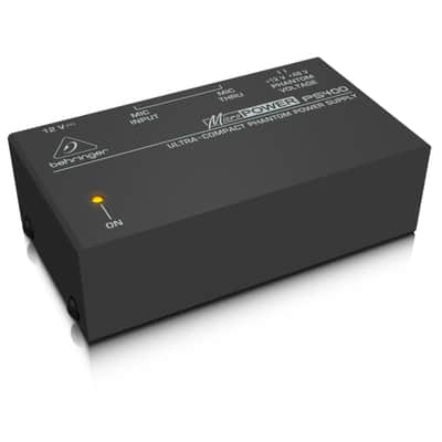 Behringer PS400 MICROPOWER Phantom Power  Supply - Phantom power adapter image 3