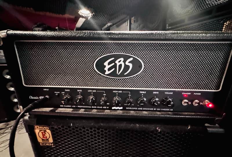 EBS Classic 450 Bass Head. Tube emulation excellence! image 1
